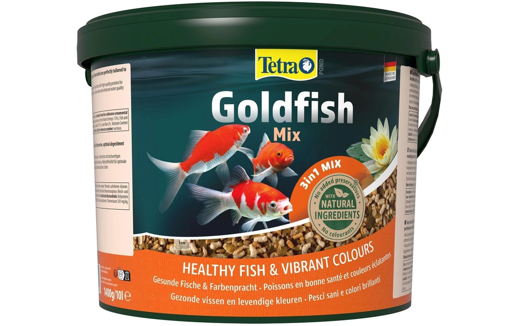Tetra Aliments de base Pond Gold Mix, 10 l