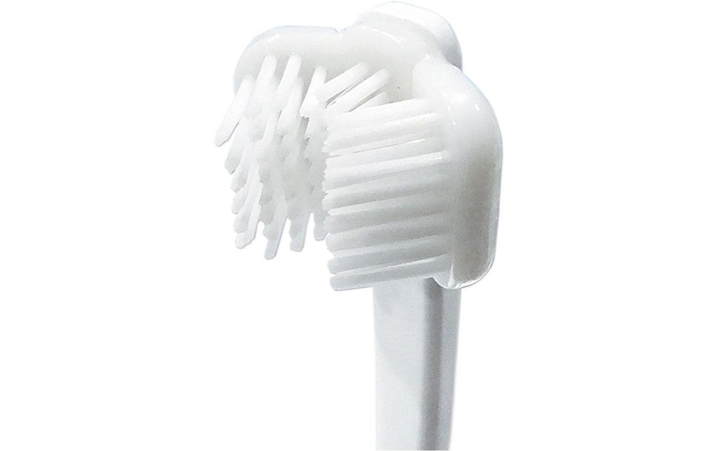 mira-pet Embout de brosse à dents à trois têtes, 2 pcs. Version 2