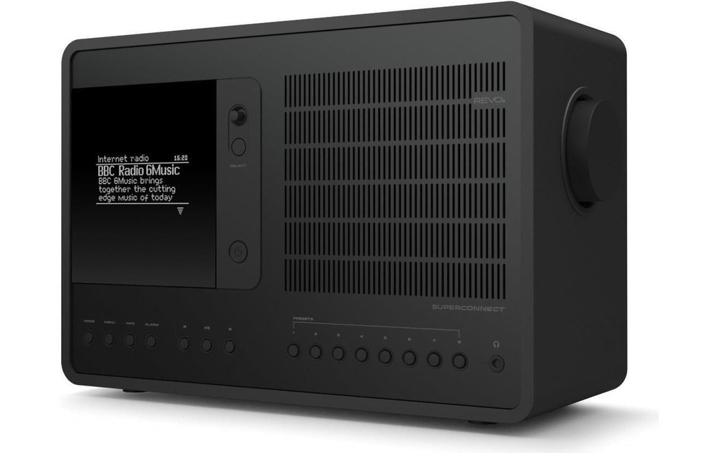 Revo Radio DAB+ SuperConnect Noir