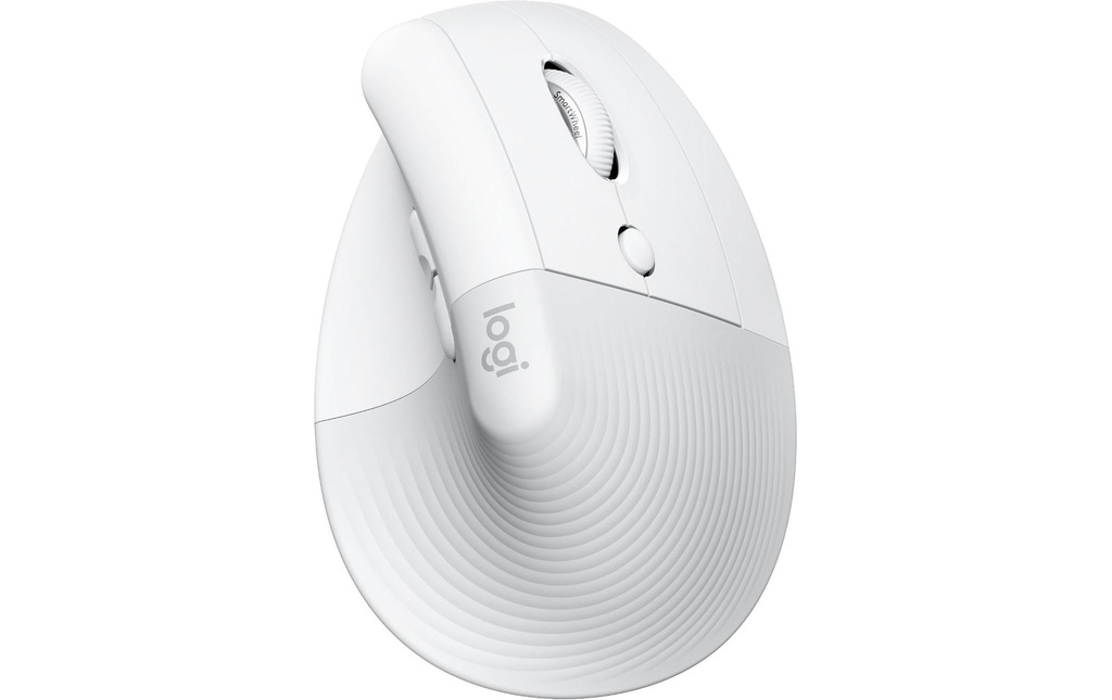 Logitech Souris ergonomique Lift for Mac off-white