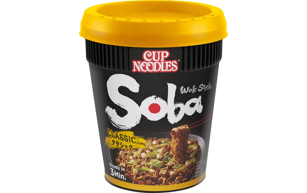 Nissin Food Gobelet Nouilles Soba Cup Classic 90 g