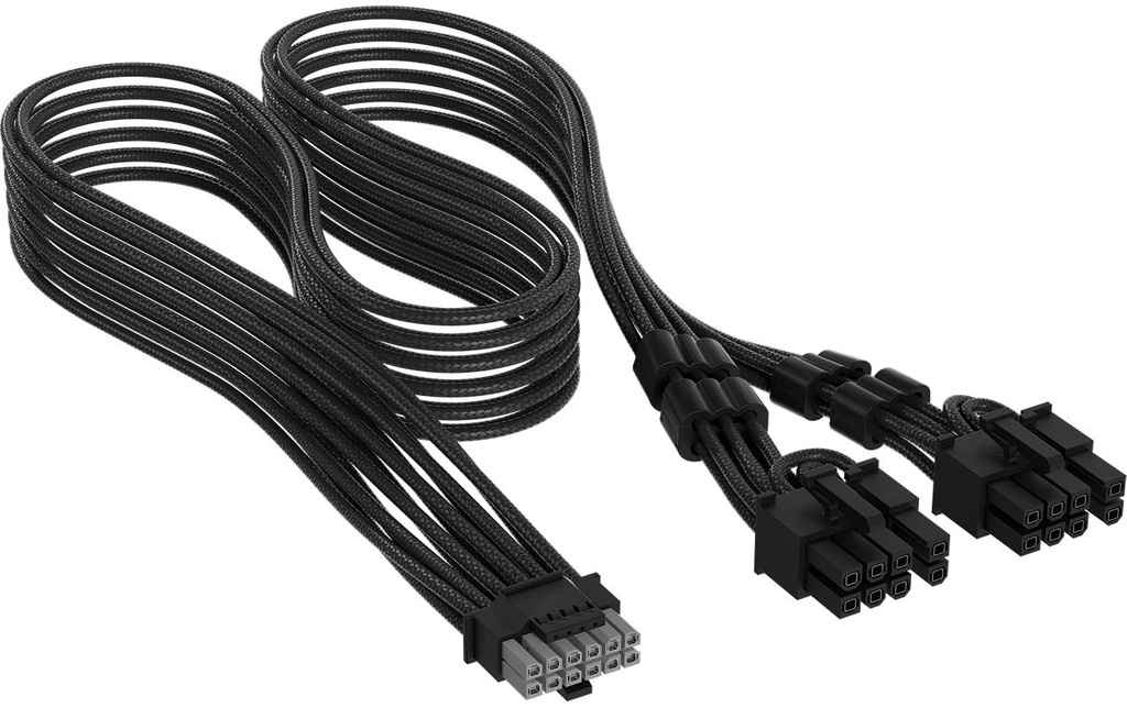 Corsair Câble électrique PCIe 12V-2x6 vers 2x 8 broches 65 cm
