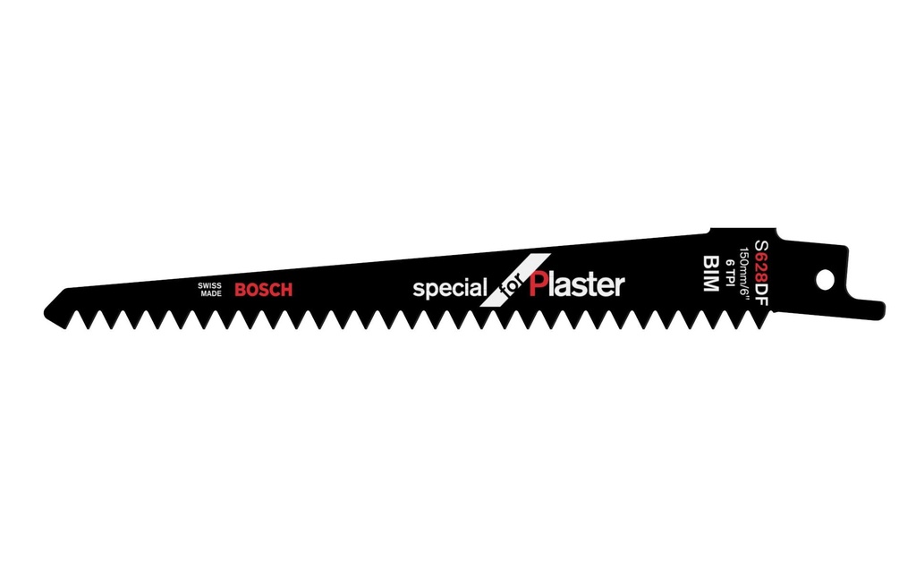 Bosch Professional Lame de scie sabre S 628 DF Special for Plaster, 5 pièces