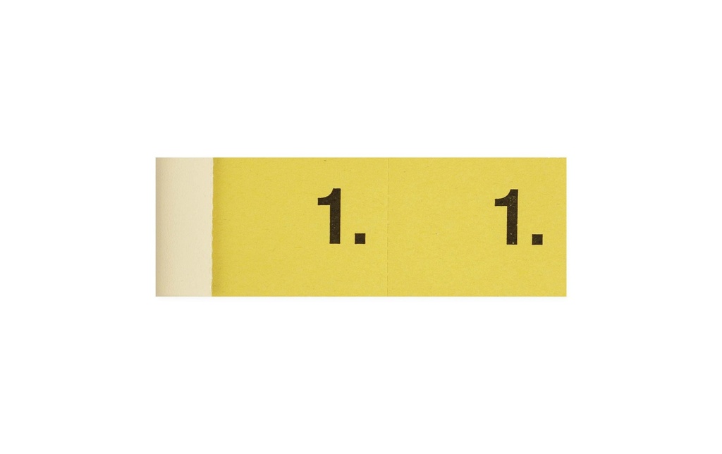 SIMPLEX Bloc vestiaire 1-100 jaune (100 pces)
