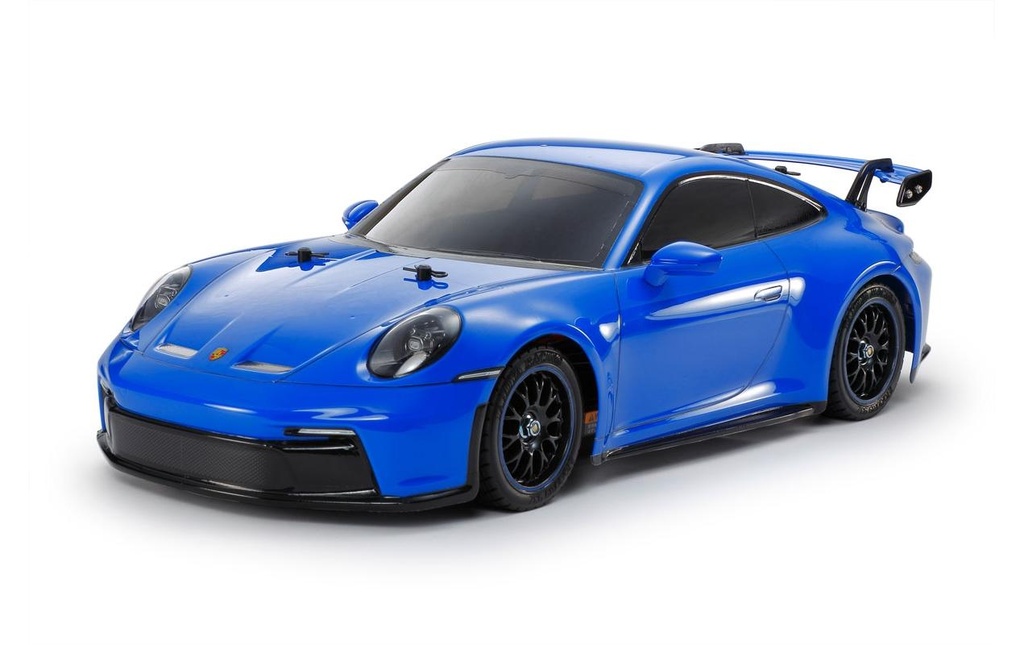 Tamiya Voiture de tourisme Porsche 911 GT3 (992), TT-02, Kit de construction avec ESC, 1:10