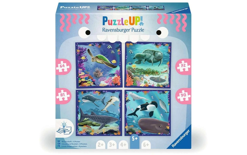 Ravensburger Puzzle Up! Animaux marins