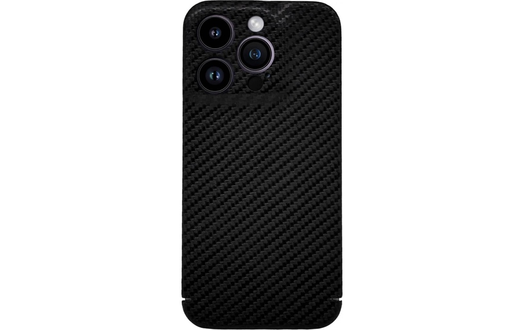 Nevox Coque arrière Carbon Series MagSafe iPhone 17 Pro Noir