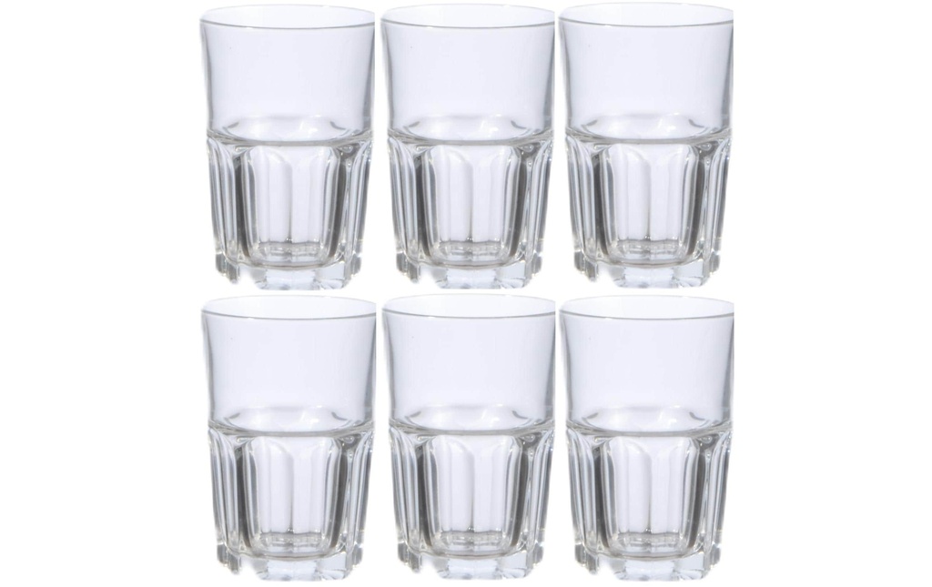 Arcoroc Verre Granity 350 ml, 6 Pièce/s, Transparent