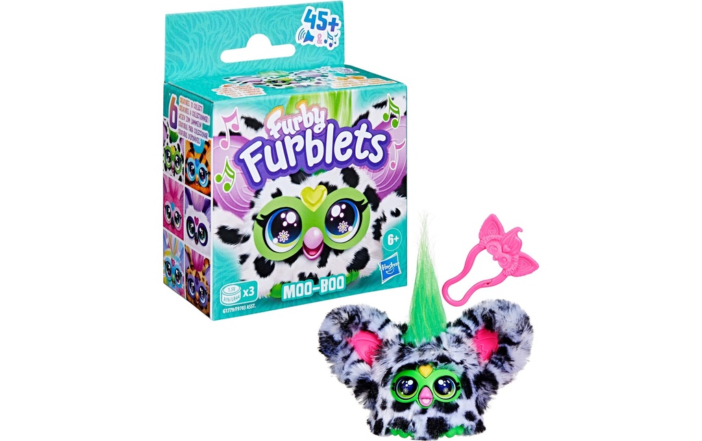 Furby Peluche fonctionnelle Furblets Moo Boo