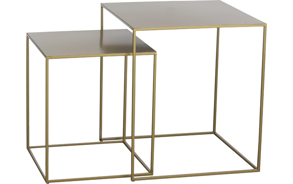 EGLO Table d'appoint Tozawa Lot de 2