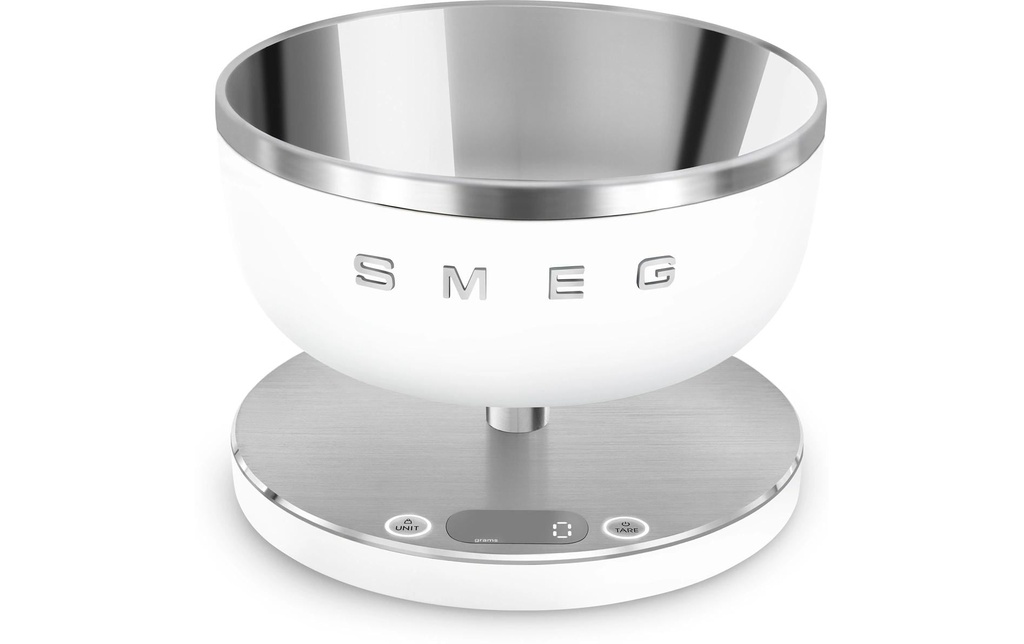 SMEG Balance de cuisine KSC01 WhMWW Blanc