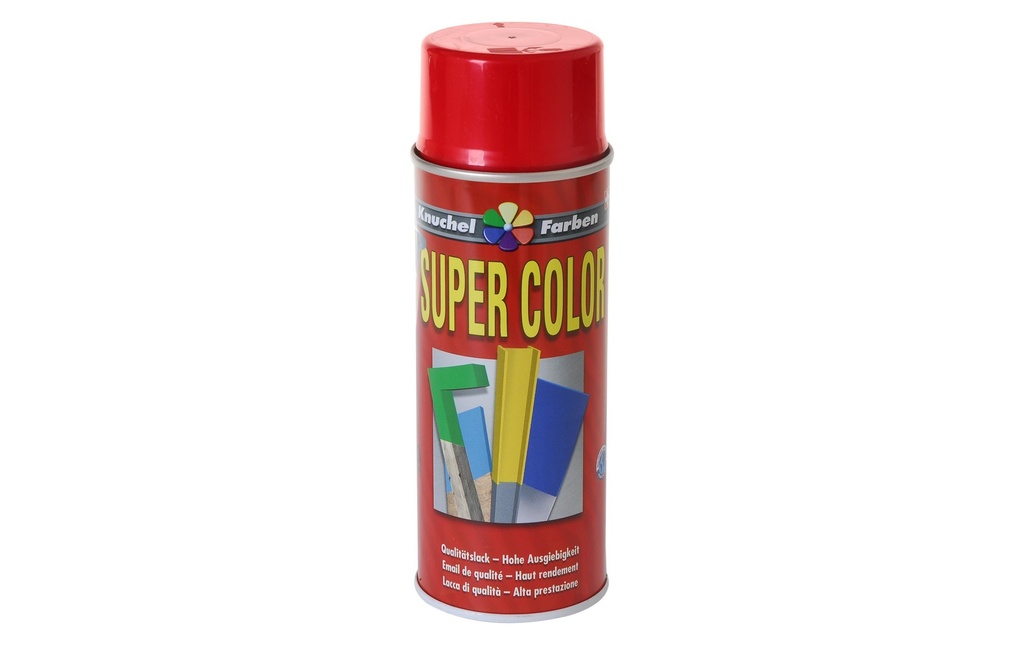 Knuchel Spray de peinture Super Color 400 ml rouge feu 3000