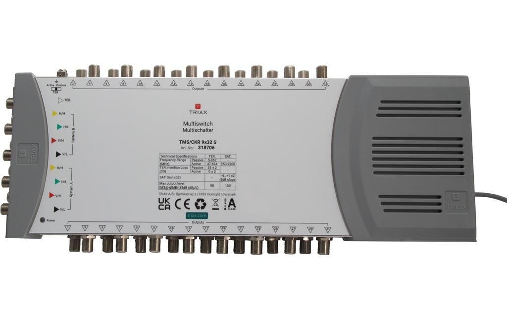 Triax Commutatore multiplo DiSEqC TMS/CKR 9 x 32 S