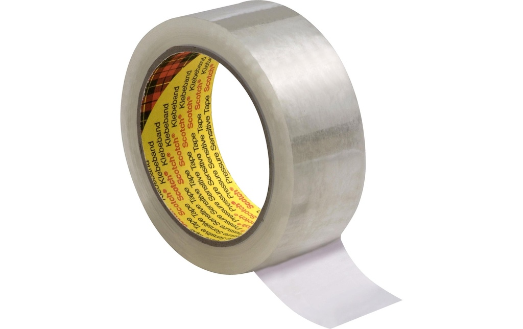 Scotch Ruban adhésif 50 mm x 66 m Transparent, 1 rouleau