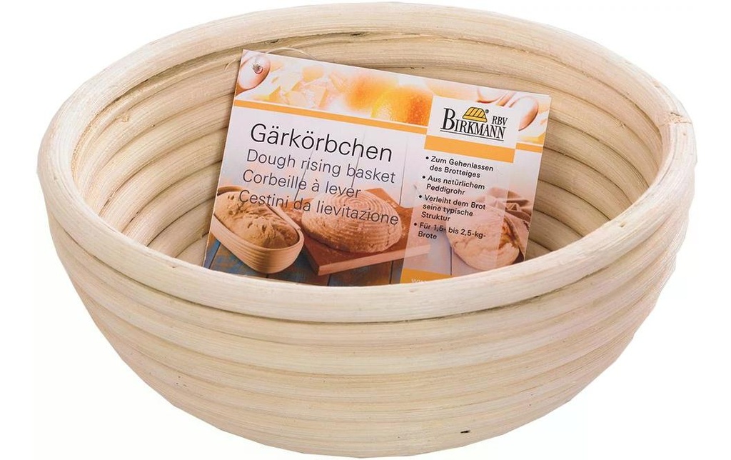 RBV Birkmann Panier d’épreuves Laib und Seele 20 cm, beige