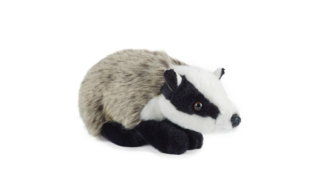 Living Nature Peluche Blaireau moyen 19 cm