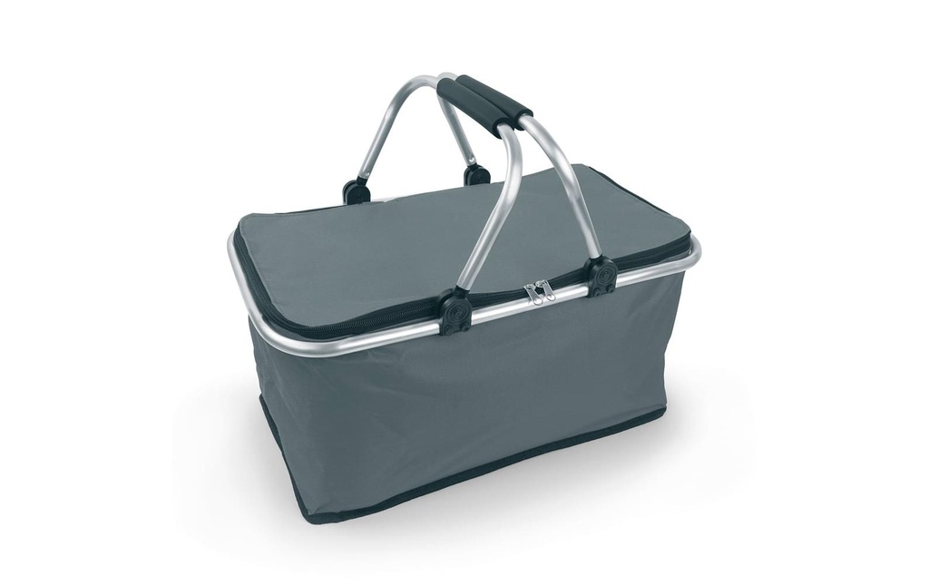 EASYmaxx Panier de course 25 l, pliable, gris