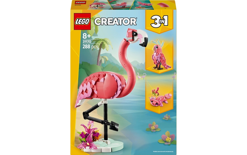 LEGO® Creator Animaux sauvages: flamant rose 31170
