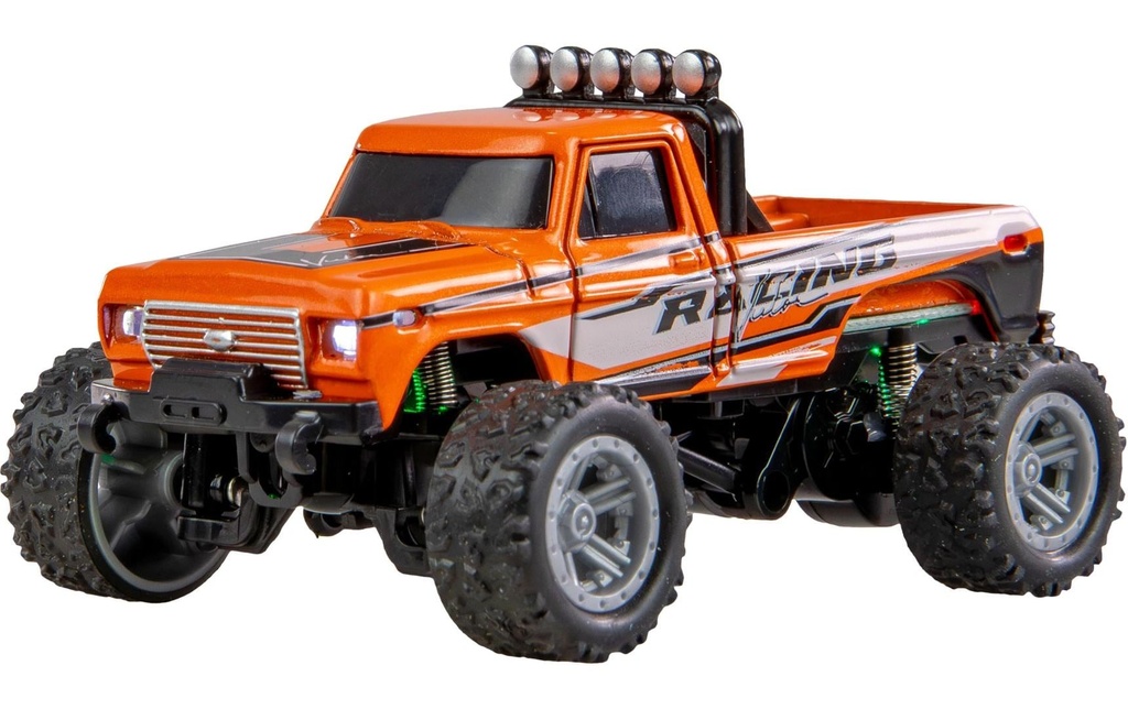 Amewi Monster Truck Le casting 1:64 RTR, Orange