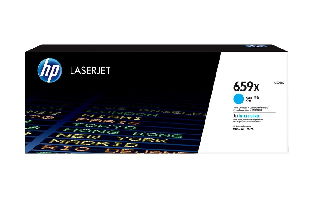 HP Toner Nr. 659X (W2011X) Cyan