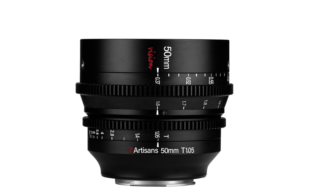 7Artisans Longueur focale fixe 50mm T/1.05 – Canon RF