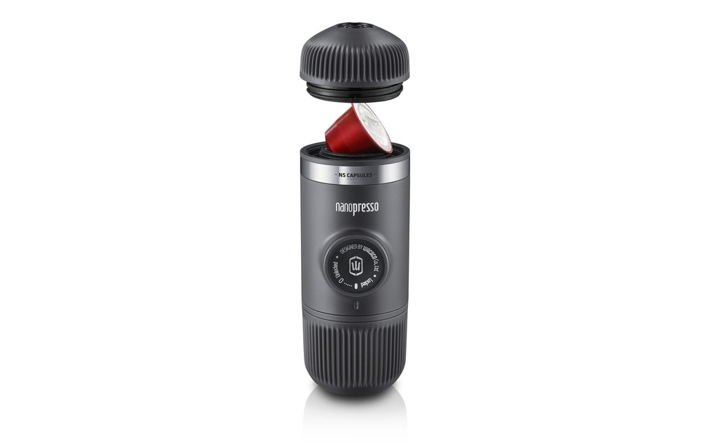 Wacaco Machine à café portable Nanopresso Bundle avec adaptateur Nespresso