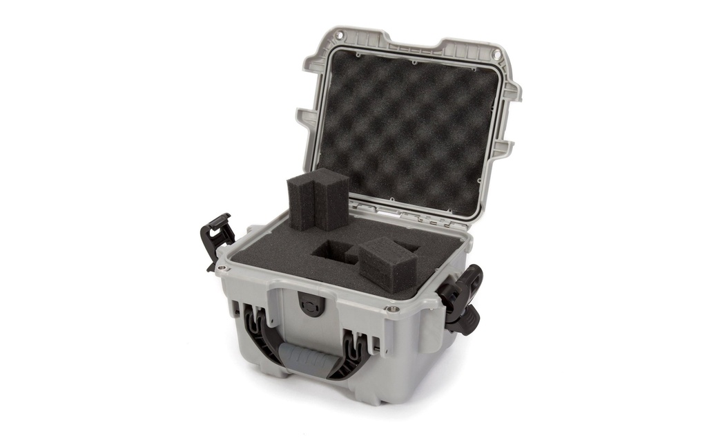 Nanuk Valise en plastique 908 - avec mousse Argenté