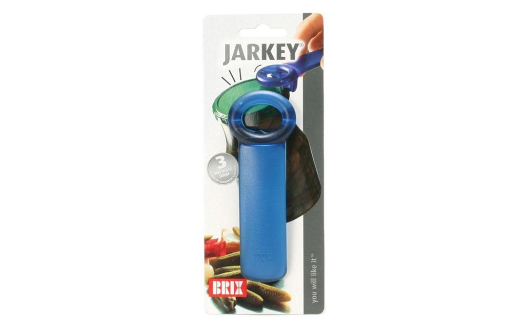 Brix Ouvreur de couvercle à vis JarKey avec blister, assortis