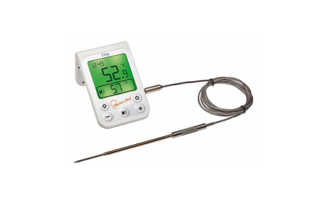 TFA Dostmann Thermomètre à rôti  Chef de cuisine, Numérique