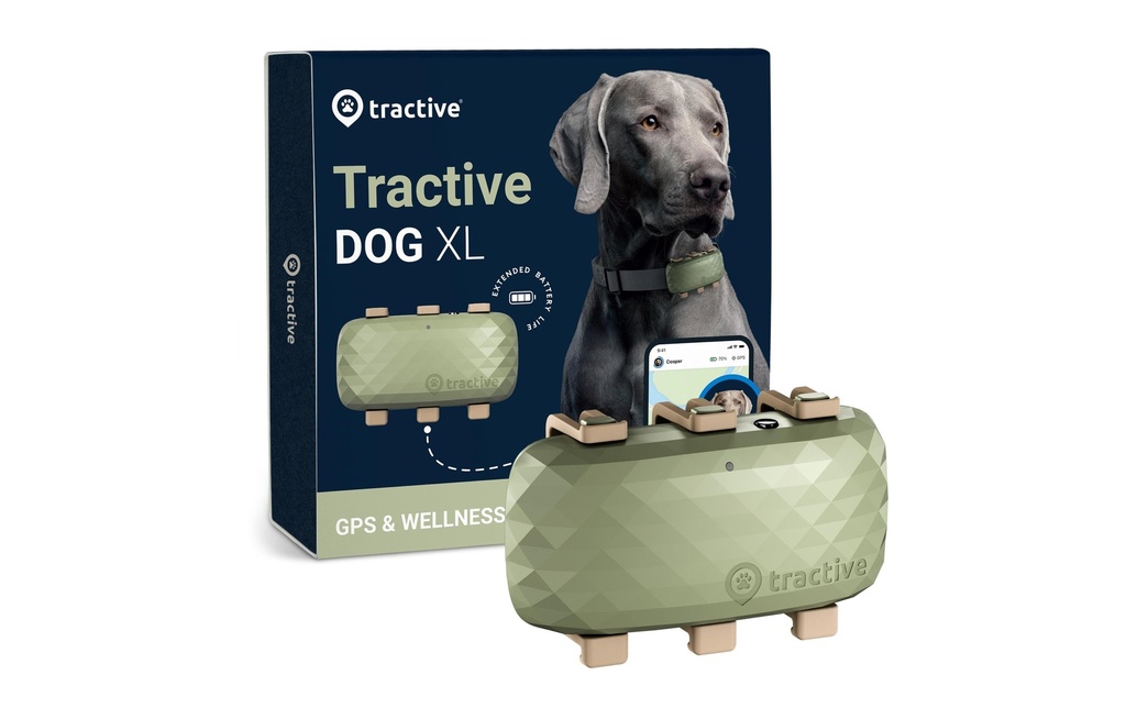 tractive Traqueur GPS DOG XL, Vert