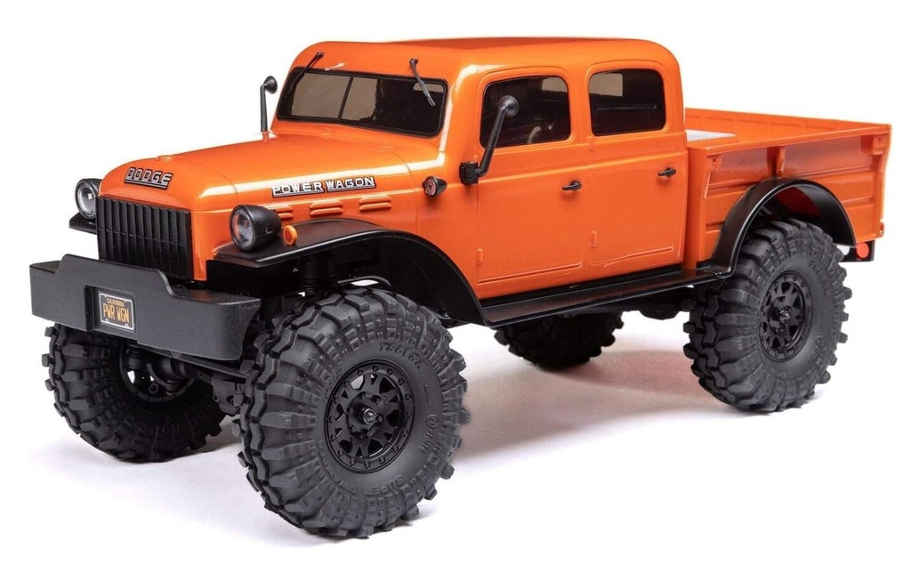 Axial Scale Crawler SCX24 Dodge Power Wagon Orange, 1:24, RTR