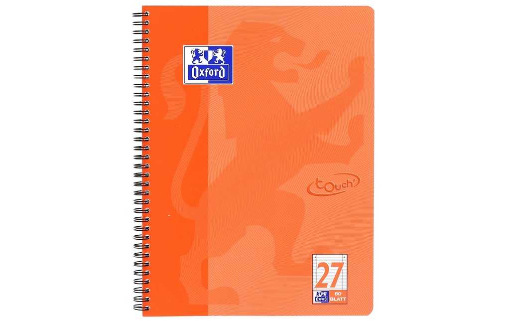 [266086493] OXFORD Bloc collège Touch A4 L27 cora (160 pces)