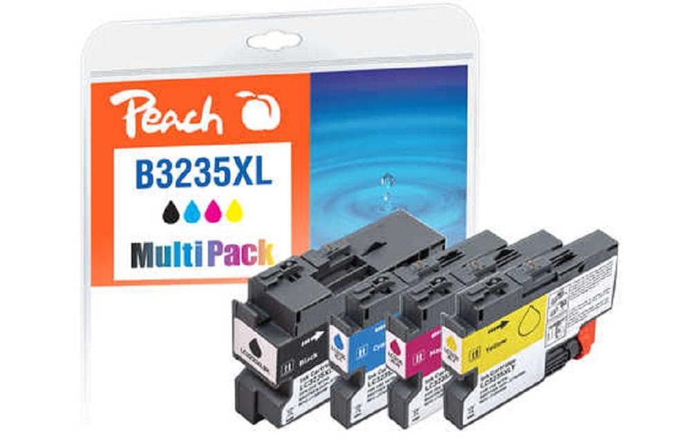 Peach Encre Brother LC-3235XL BK, C, M, Y