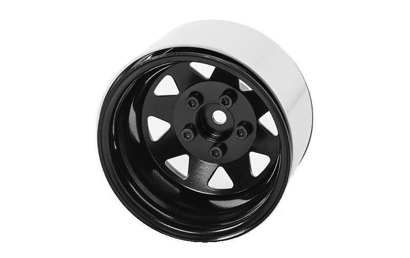RC4WD Jantes 5 Lug Deep Dish Wagon 1.9 Noir, 4 pièces