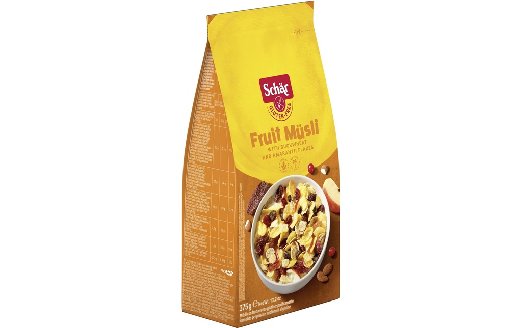 Dr.Schär Muesli Fruit sans gluten 375 g