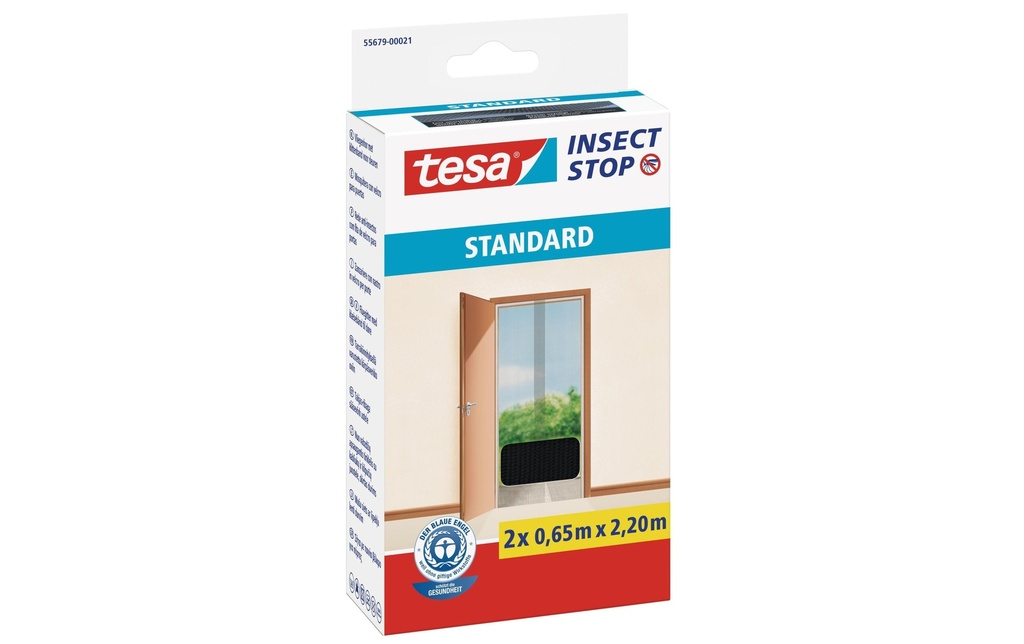 tesa Moustiquaire Insect Stop Standard Türen anthracite