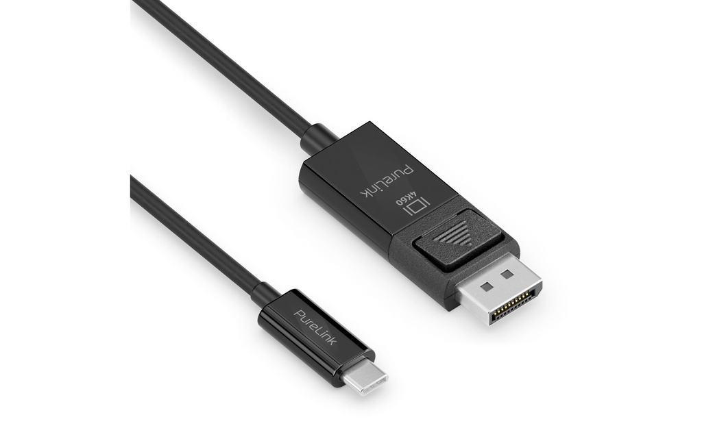 PureLink iSeries Câble IS2221-015 USB type C - DisplayPort, 1.5 m, Noir