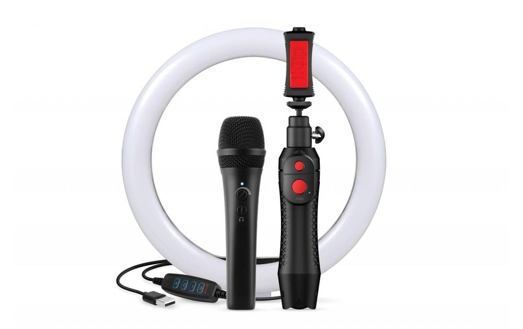 IK Multimedia Microphone à condensateur iRig Video Creator HD Bundle