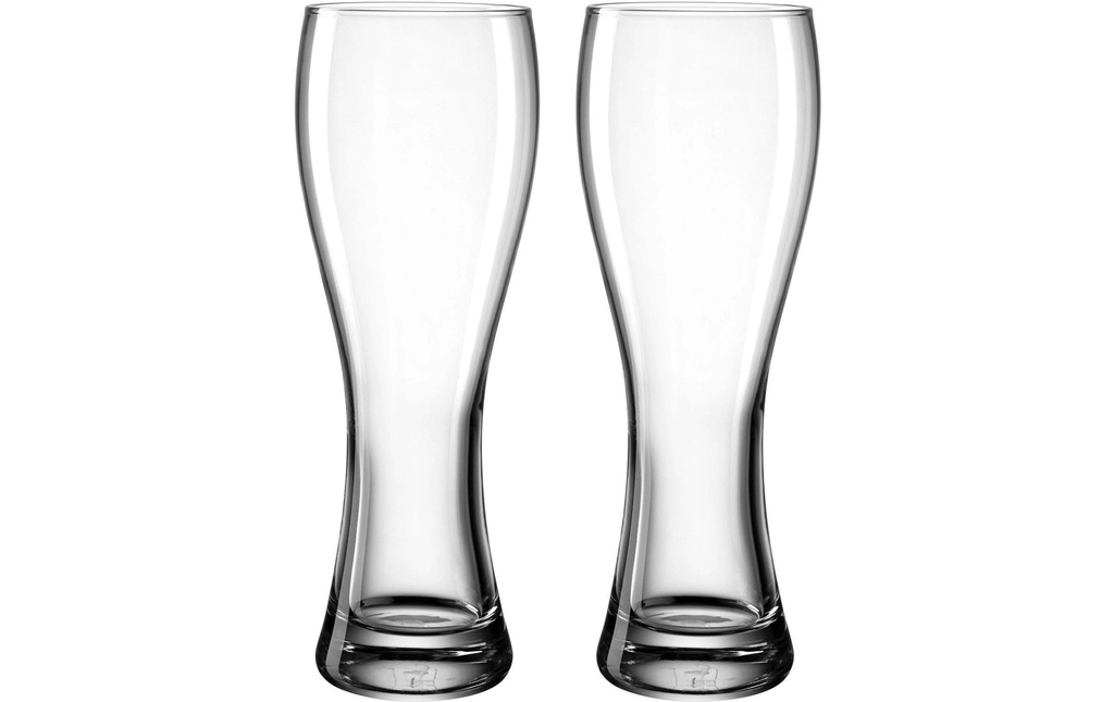 LEONARDO Verres à bière de blé Maxima 500 ml, 2 Pièce/s, Transparent