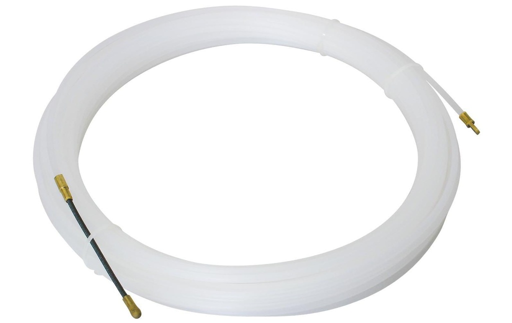 STEFFEN Tirage de câble 15 m 4 mm Ceinture rétractable avec ressort de recherche