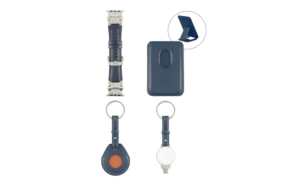 4smarts Style Zubehör-Set 4-teilig Bleu