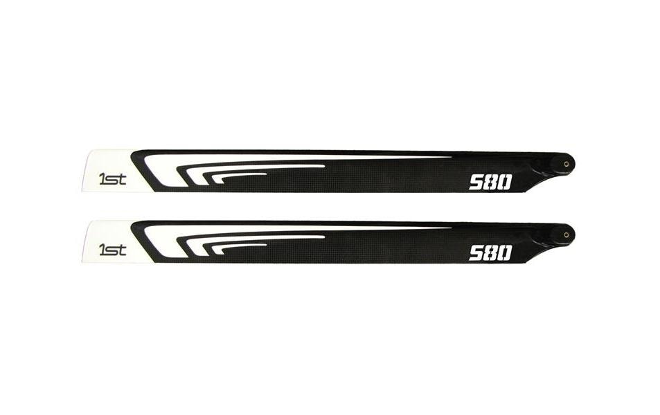 1st Pales de rotor principal Carbon 580 mm FBL 2 pièces