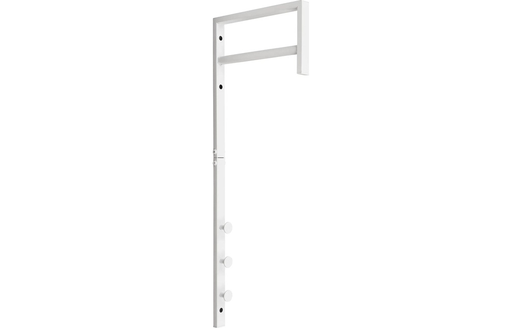 House Nordic Portemanteau mural Trento 30 cm x 82 cm, Blanc