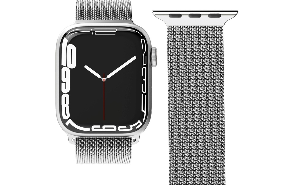 Vonmählen Bracelet Milanese Loop Apple Watch 40/41/42 mm Silver