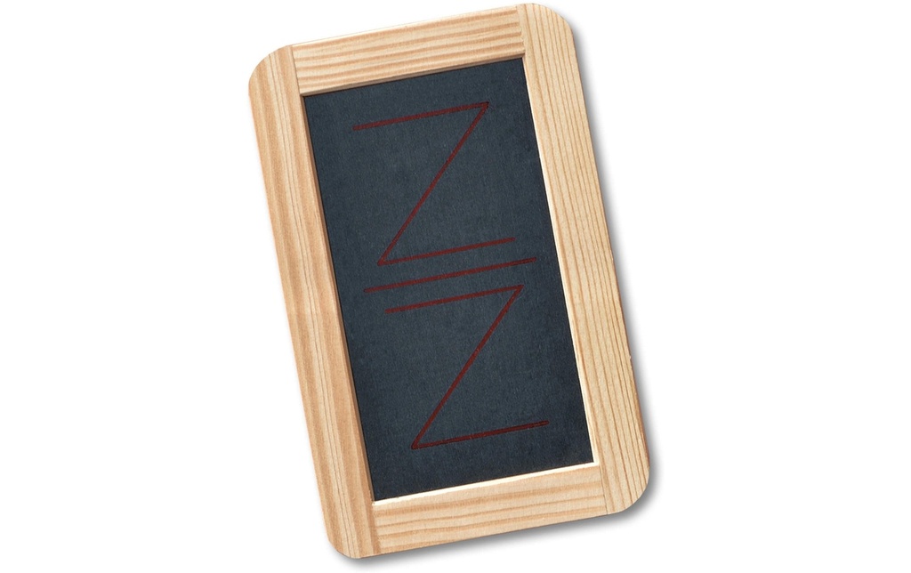 Carta.Media Tableau de jass Mini Ardoise/bois