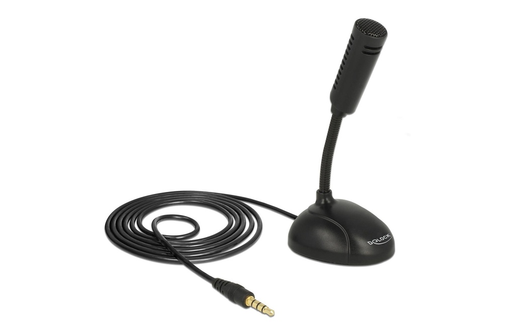 Delock Microphone 3.5 mm pour Smartphone/Tablette