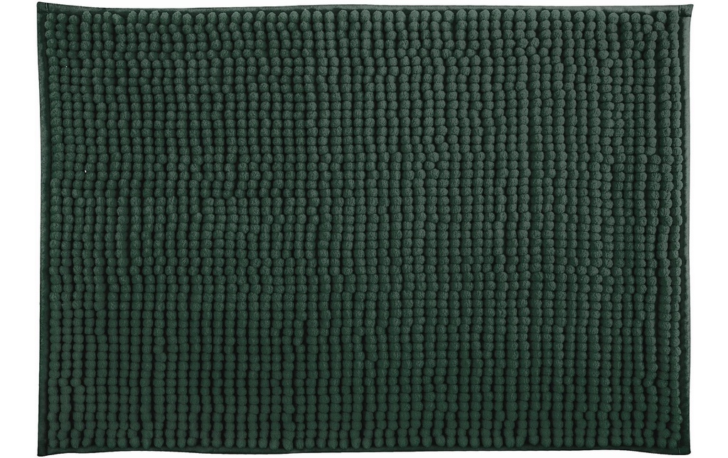 MSV Tapis de bain Chenille 40 x 60 cm, Vert foncé