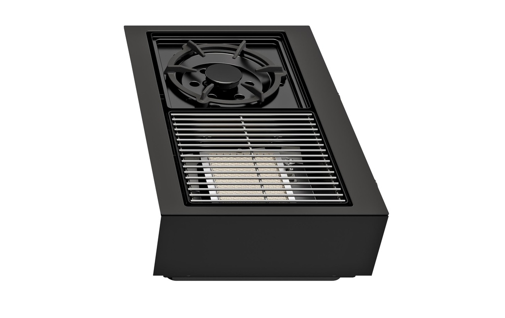 Outdoorchef Blazing-/Cooking Zone Kit Plus, Noir