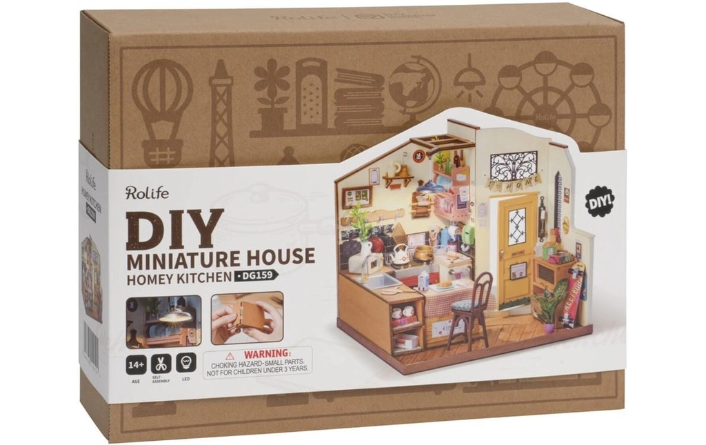 ROBOTIME Jeu montage Cozy Kitchen
