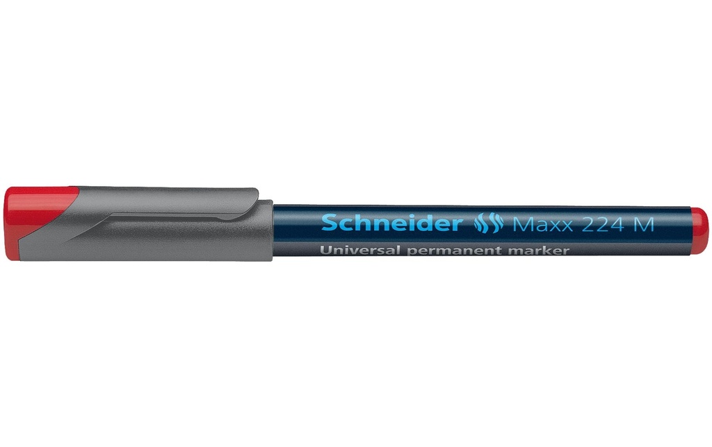 Schneider Marqueur universel Maxx 224 M permanent, Rouge